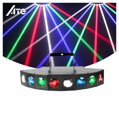 RGBW 4 ইন 1 DMX LED স্ক্যানার মুভিং হেড লাইট 50000 ঘন্টা কাজের জীবনকাল সহ