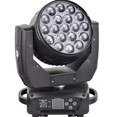 সমর্থন ডিমার হ্যাঁ 19pcs বিগ বি চোখ LED ডিজে সরঞ্জাম জন্য হেড বিম আলো সরানো